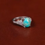 انگشتر فیروزه شجری زنانه کد 30329