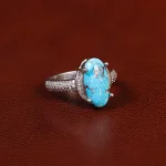 انگشتر فیروزه شجری زنانه کد 30331