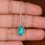 گردنبند فیروزه زنانه کد 29713