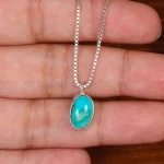 گردنبند فیروزه زنانه کد 29715