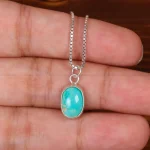 گردنبند فیروزه زنانه کد 29719