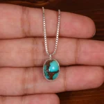 گردنبند فیروزه زنانه کد 29725