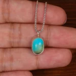 گردنبند فیروزه زنانه کد 29728