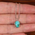 گردنبند فیروزه زنانه کد 29735