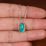 گردنبند فیروزه زنانه کد 29740