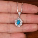 گردنبند فیروزه زنانه کد 29753