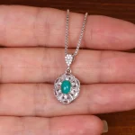 گردنبند فیروزه زنانه کد 29755