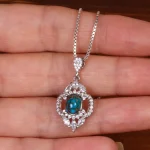 گردنبند فیروزه زنانه کد 29770