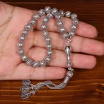 تسبیح نقره کد 29776
