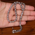 تسبیح نقره کد 29777
