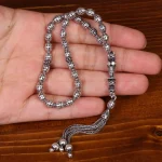 تسبیح نقره کد 29778