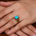 نگین فیروزه عجمی کد 29855