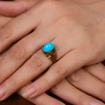 نگین فیروزه عجمی کد 29857