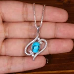 گردنبند فیروزه زنانه کد 29903