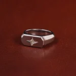انگشتر نقره مردانه کد 29644