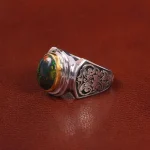 انگشتر اوپال مردانه کد 30175