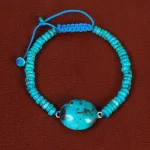 دستبند فیروزه خزامه کد 30411