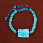 دستبند فیروزه خزامه کد 30414