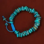 دستبند فیروزه زنانه کد 30448