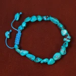 دستبند فیروزه زنانه کد 30466