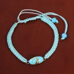 دستبند فیروزه زنانه کد 30488