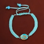 دستبند فیروزه زنانه کد 30489