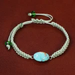دستبند فیروزه زنانه کد 30493