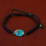 دستبند فیروزه زنانه کد 30505