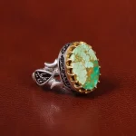 انگشتر فیروزه شجری مردانه کد 30554