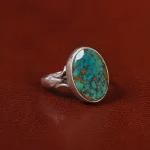 انگشتر فیروزه شجری مردانه کد 30576