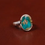 انگشتر فیروزه شجری مردانه کد 30623