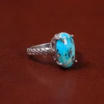 انگشتر فیروزه شجری زنانه کد 30791