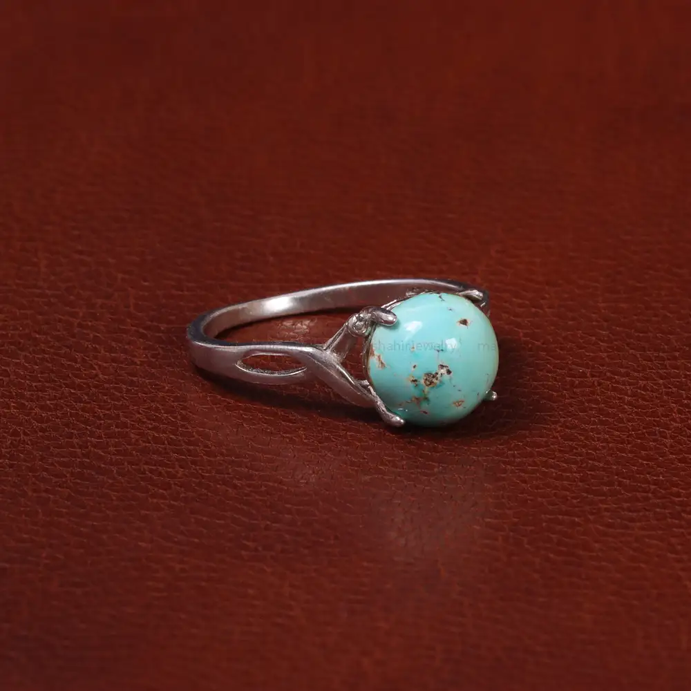 انگشتر فیروزه شجری زنانه کد 30804