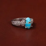 انگشتر فیروزه شجری زنانه کد 30808