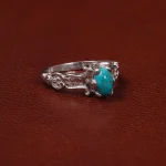 انگشتر فیروزه شجری زنانه کد 30810