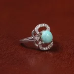 انگشتر فیروزه شجری زنانه کد 30828