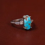 انگشتر فیروزه شجری زنانه کد 30830