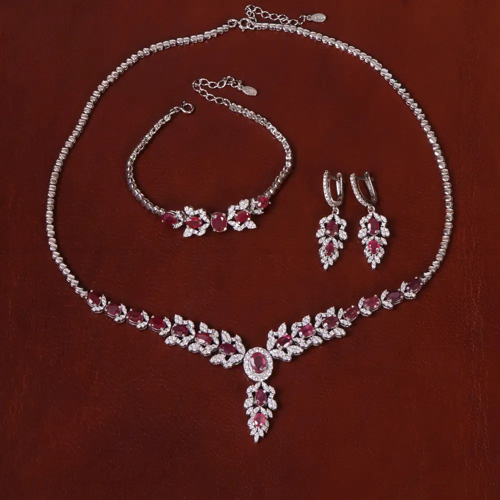 سرویس یاقوت سرخ زنانه کد 30931