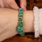 دستبند فیروزه زنانه کد 30454