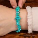 دستبند فیروزه زنانه کد 30461