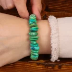 دستبند فیروزه زنانه کد 30462