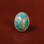 انگشتر فیروزه شجری مردانه کد 30534