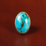 انگشتر فیروزه شجری مردانه کد 30537