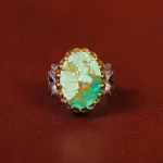 انگشتر فیروزه شجری مردانه کد 30554