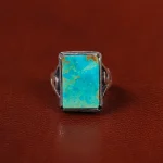 انگشتر فیروزه شجری مردانه کد 30566