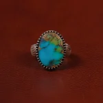 انگشتر فیروزه شجری مردانه کد 30635