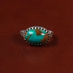 انگشتر فیروزه شجری مردانه کد 30643