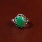 انگشتر فیروزه شجری مردانه کد 30647