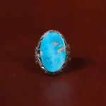 انگشتر فیروزه شجری مردانه کد 30676