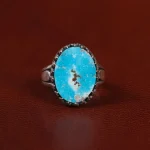 انگشتر فیروزه شجری مردانه کد 30716